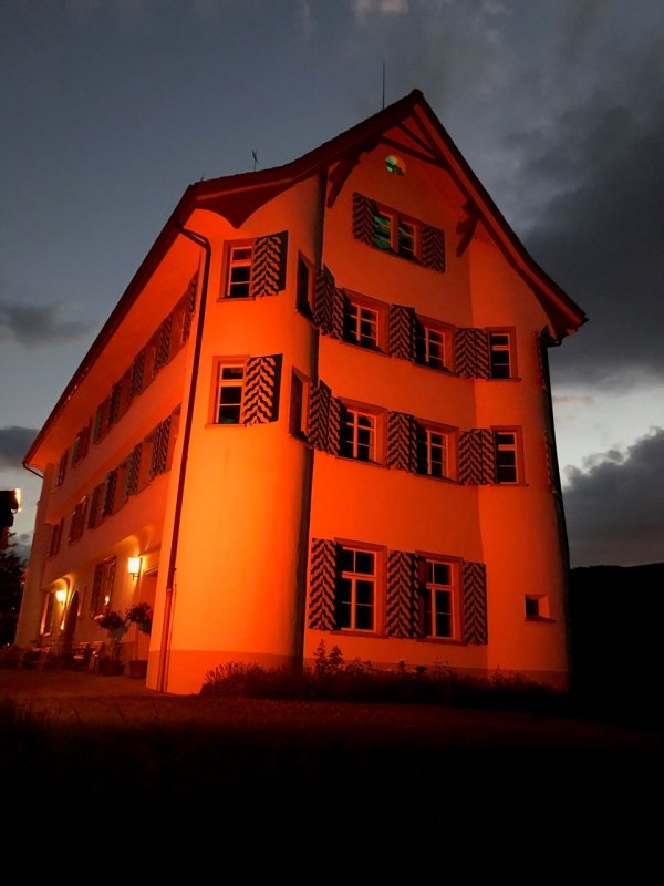 Schloss rotlicht